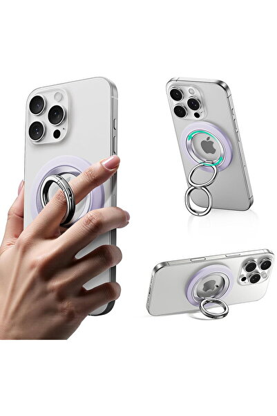 ESR Suport Magnetic pentru Telefon, Ultra Thin, Rotativ - Phone Grip Stand Ha...