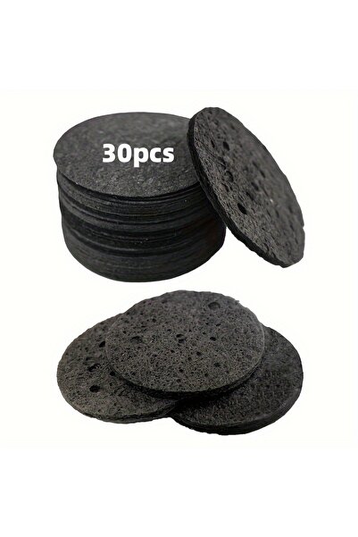 Choice 30PCS-Black 30 Natural Cosmetic Spa Sponges, Alcohol Free, Fragrance F...