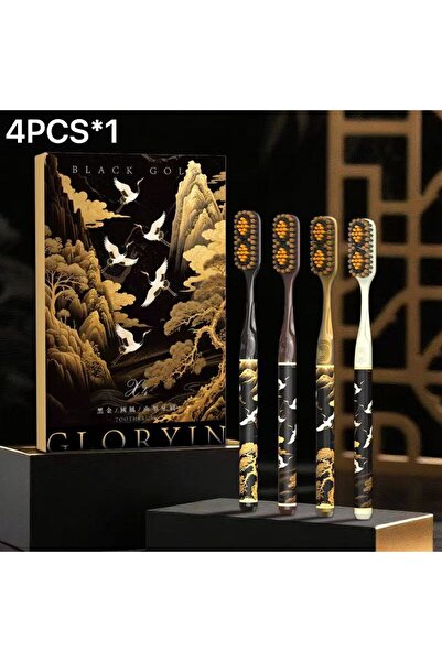 Choice1 4PCS [4-piece Gift Box] Black Gold Series Chinese Style, Twin Peaks D...