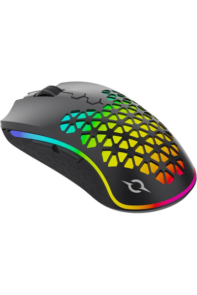 AQIRYS Mouse Polaris, wireless, BT, negru