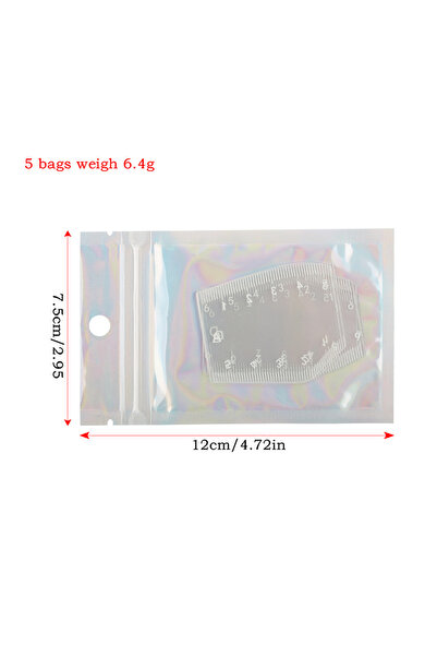 Choice 1set 5Pcs Durable Brow Shaping Stencil Shaping Portable Instant Brow S...