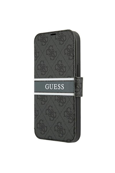 Guess GUBKP13S4GDGR iPhone 13 mini 5.4" grey/grey book 4G Stripe