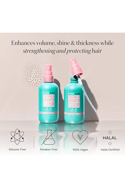 HAIRCOOS إكسير نمو الشعر - يعزز كثافة الشعر ويقلل من تساقطه