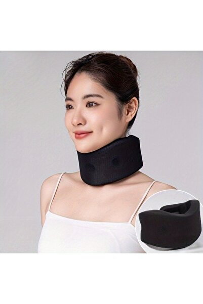 Choice L Black Neck Brace Cervical Collar Relief Neck Pain Neck Support High ...