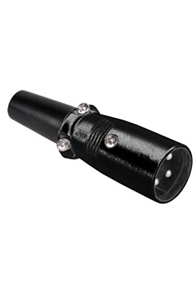 Generic XLR MALE BLACK PLUG