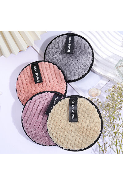 Choice 4 قطع من إسفنجات إزالة المكياج القطنية القابلة لإعادة الاستخدام من MAA...