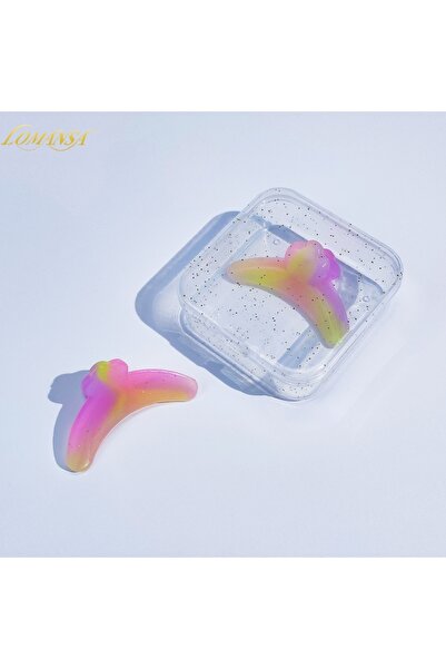 Choice Pink-Yellow Lomansa 1 Pair Lash Lift Revise Pad Silicone Anti-Fall Off...