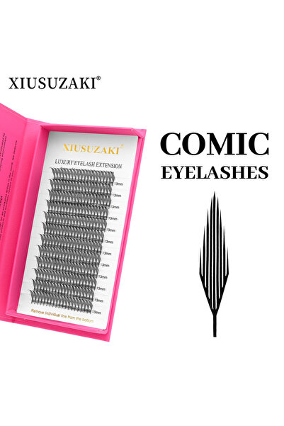 Choice11 مزيج من 8-15 مم 0.07 مم C رموش كوميك سباير XIUSUZAKI كوميك سباير رمو...