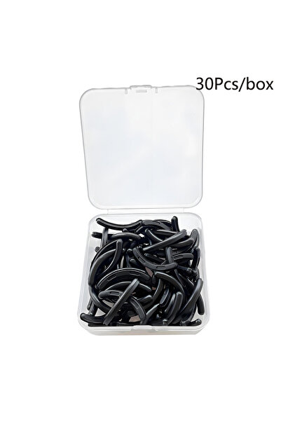 Choice علبة سوداء تحتوي على 30 قطعة من وسادات إعادة تعبئة ملونة لأداة تجعيد ا...