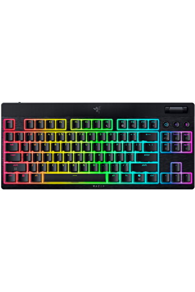RAZER Blackwidow V4 TKL Χαμηλού προφίλ Πορτοκαλί διακόπτης αφής RGB LED USB Α...