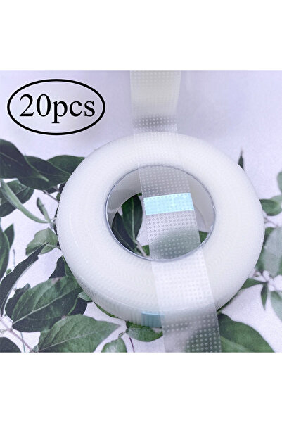 Choice 20 قطعة، 20 لفة، شريط لاصق للرموش من البولي إيثيلين، شريط لاصق ورقي لت...