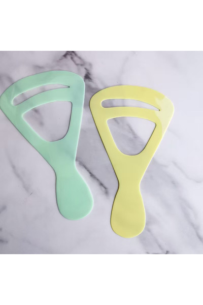 Choice قطعتان باللونين الأصفر والأخضر/ أداة مساعدة لرسم الحواجب - بطاقة تشكيل...