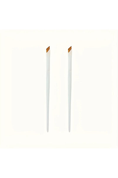 choice2 2pcs 1/2/3 porcelain white precision angle eyeliner pencil and eyebro...