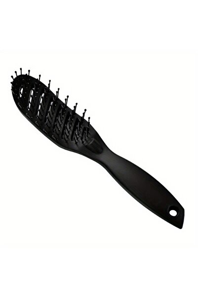 Choice مشط تصفيف شعر احترافي أسود - متين، مقاوم للحرارة، بشعيرات نايلون لجميع...