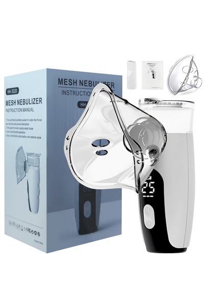 Choice 1PCS White Handheld Mesh Nebulizer Medical Silent Nebulizer Cough Comp...