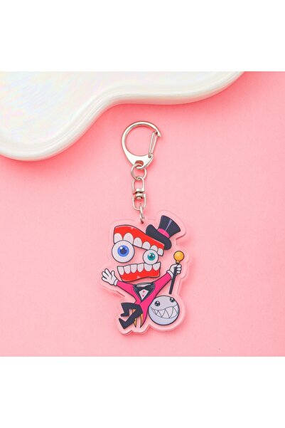 Choice 5 cm 4 1/7Pcs Cartoon The Amazing Digital Circus Acrylic Keychain Acce...