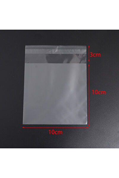 Choice 100Pcs 10X10cm 100pcs/lot Transparent Self Adhesive Seal Bags OPP Plas...