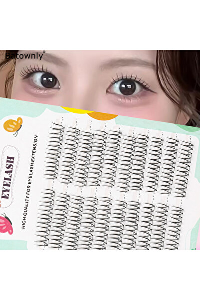 Choice 0.07mm D504U063 Lash Clusters 6-12mm Hand Lured U-shaped Girl Group Fa...