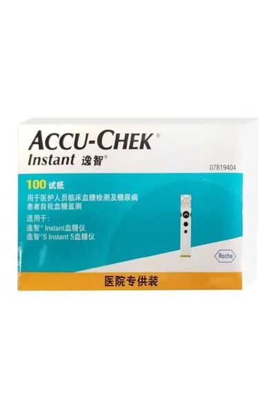 Choice 200 شريط اختبار Accu-Chek Instant لجهاز قياس السكر Accu-Chek Instant (...