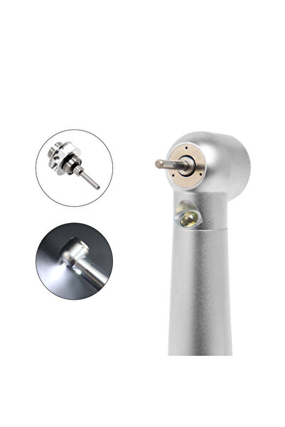 Choice3 مقبض أسنان عالي السرعة مزود بإضاءة LED وفتحتين، بخاخ ماء ثلاثي/ثلاثي ...