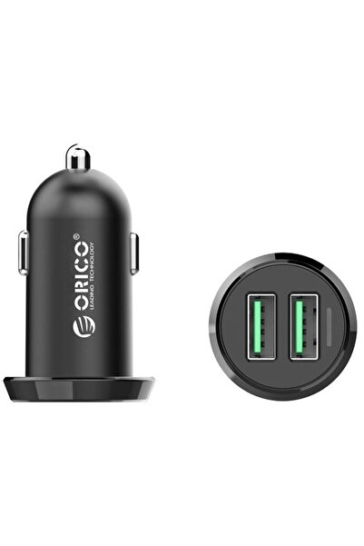 Orico UCE-2U 17W Car Charger Black