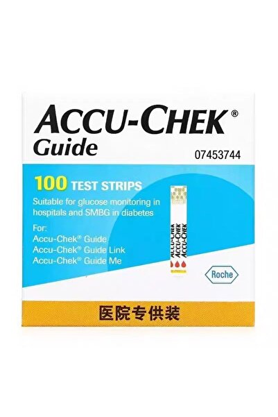 Choice ١٠٠ شريط اختبار جلوكوز الدم من أكيو-تشيك جايد