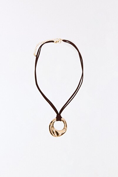 Bershka İpli uçlu kolye