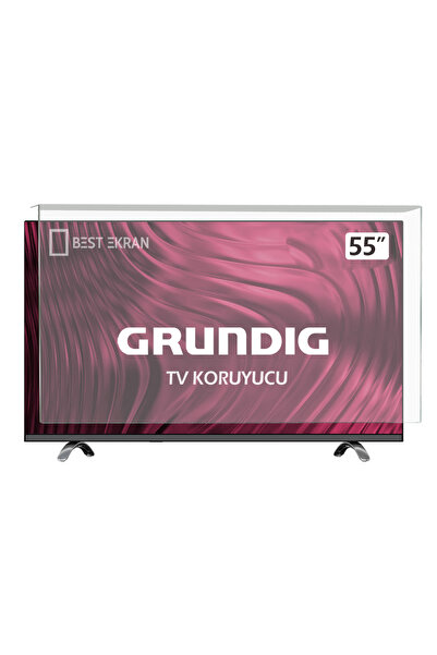 Grundig 55" 55 GQ 750A Tv Ekran Koruyucu 139 cm Tv ekran