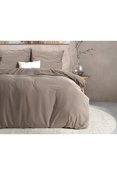 OEM Dreamhouse Flannel Mendez Duvet Cover Dark Beige, 200x200/220 cm, 100% Co...