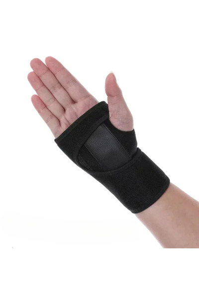 choice2 سوار معصم أسود قابل للتعديل وجيد التهوية لليد اليمنى، دعامة للمعصم، د...