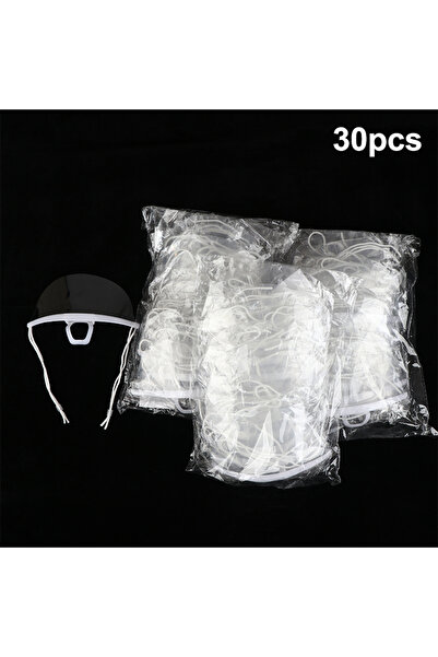Choice 30 قطعة، 10/20/30 قطعة، غطاء قناع شفاف قابل لإعادة الاستخدام مضاد للضب...
