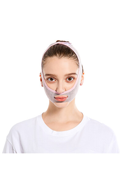 Choice قناع النوم LY3Y02 لنحت الوجه، قناع لشد الذقن وتحديد خط V، حزام للذقن ا...