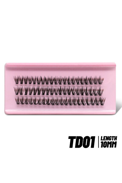 Choice11 TD01 فيلترينيه 600 قطعة رموش عنقودية فردية كثيفة ورقيقة بأطوال متنوع...