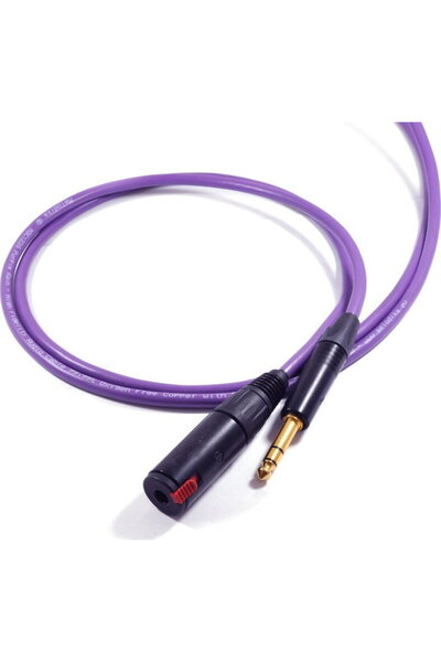 Melodika Kabel Jack 6.3mm - Jack 6.3mm 8m fioletowy