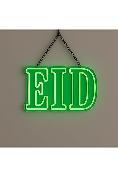 Slasa لوحة نيون LED للعيد، مقاس 27.5 × 21.7 سم، بقاعدة أكريليك 6 مم، مصباح جد...