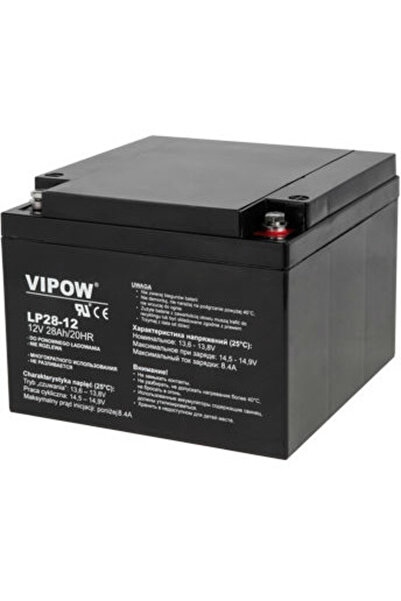 Vipow ACUMULATOR STATIONAR PLUMB ACID 12V 28AH