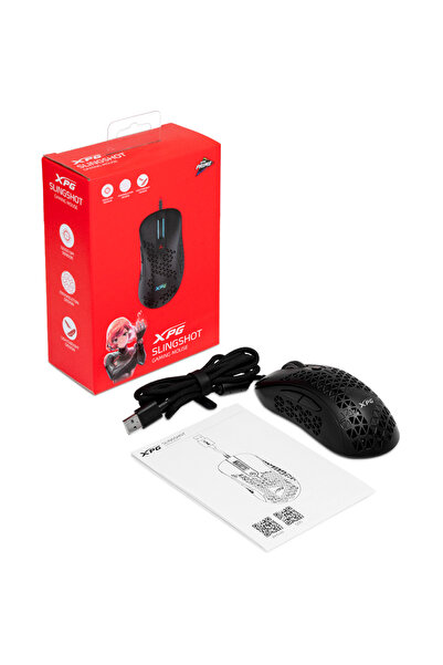 XPG MOXPSLINGBK, Optical, Wired, Black