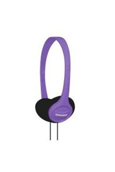 KOSS KPH7v Headphones, On-Ear, Wired, Violet