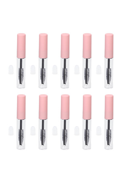 Choice 5ml 10pcs Empty Mascara Tube DIY Refillable Clear Portable Eyelashes M...