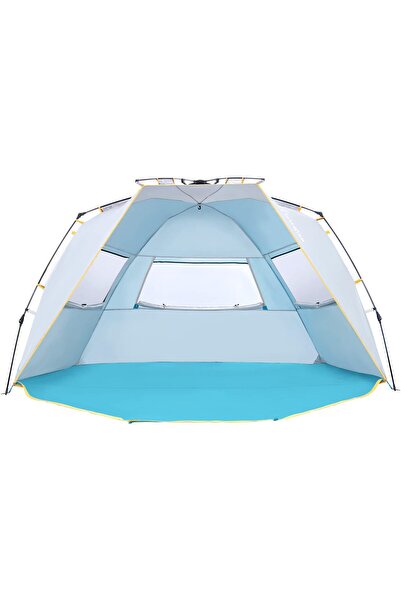 wolfwise Плажна палатка с UV защита 50+, за 6-7 души, система за бързо сгъван...