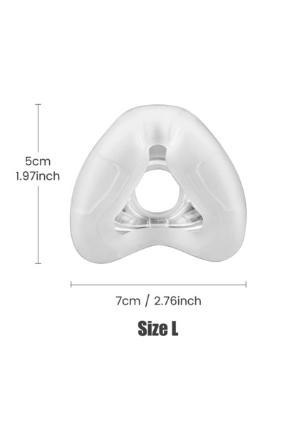 Choice3 قناع أنفي بديل لجهاز CPAP من نوع Air Fit/Air Touch N20، مقاس L، مريح ...