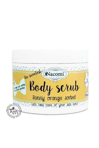 Nacomi Body Scrub Sunny Orange Sorbet Scent