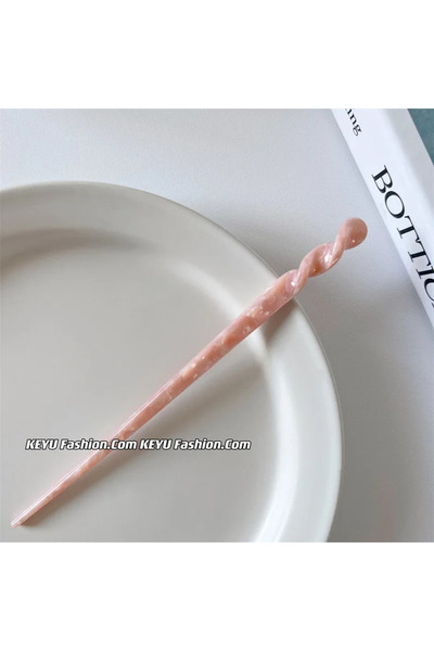 Choice Pink Fashion Chinese Style Hair Sticks Vintage Acetate Chopstick Women...