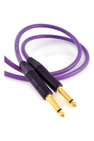Melodika Kabel Jack 6.3mm - Jack 6.3mm 15m fioletowy