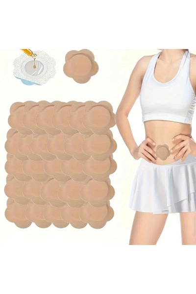 Choice 100pcs A 100pcs Navel Pads - Breathable, Adhesive Belly Button Patch f...
