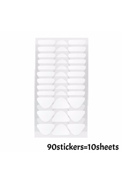 Choice ١٠ أوراق (١٨٠/٩٠ قطعة) لصقات غير مرئية من البولي إيثيلين لعلاج تجاعيد ...