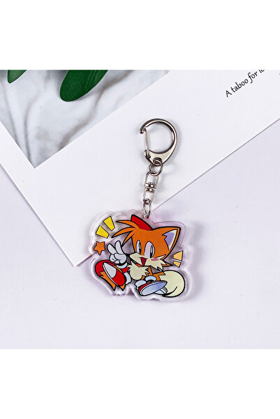 Choice 5 cm 2 1/5PCS Anime Characters Sonic The Hedgehog Acrylic Keychain Acc...