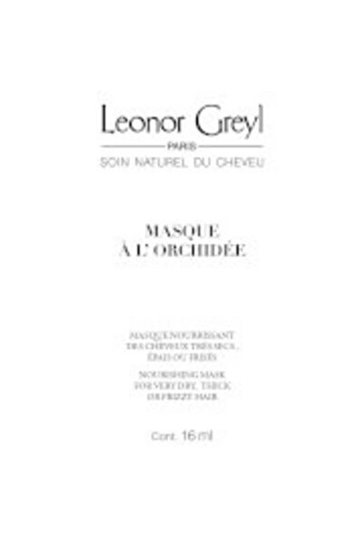 Leonor Greyl , A L'Orchidee, Κρεμώδης Μάσκα Θεραπείας Μαλλιών, Για Ενυδάτωση,...