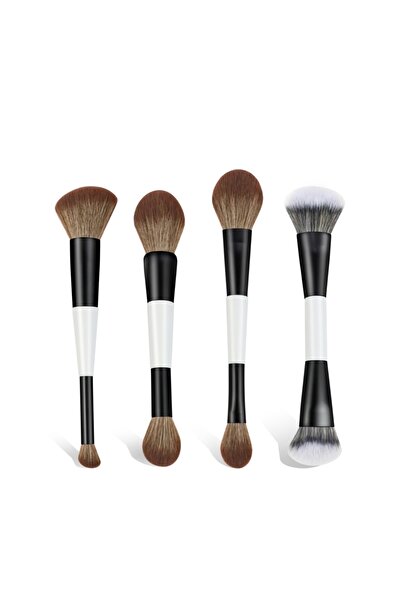 Choice 4Zhi 3Zong 1Hua 4 Double-Headed Makeup Brushes, Multi-Functional Makeu...