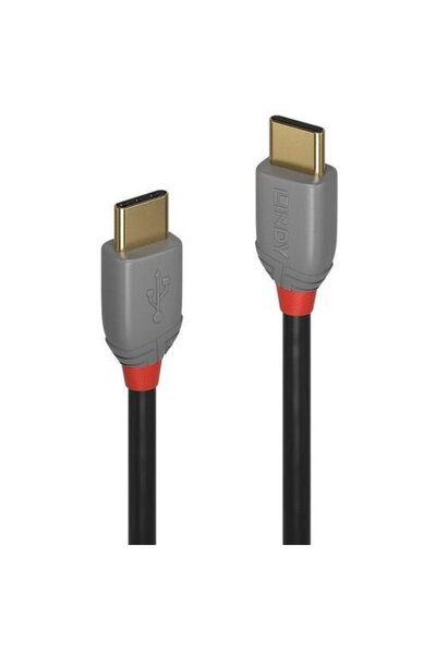 LİNDY 36871 USB cable 1 m USB 2.0 USB C Black, Grey